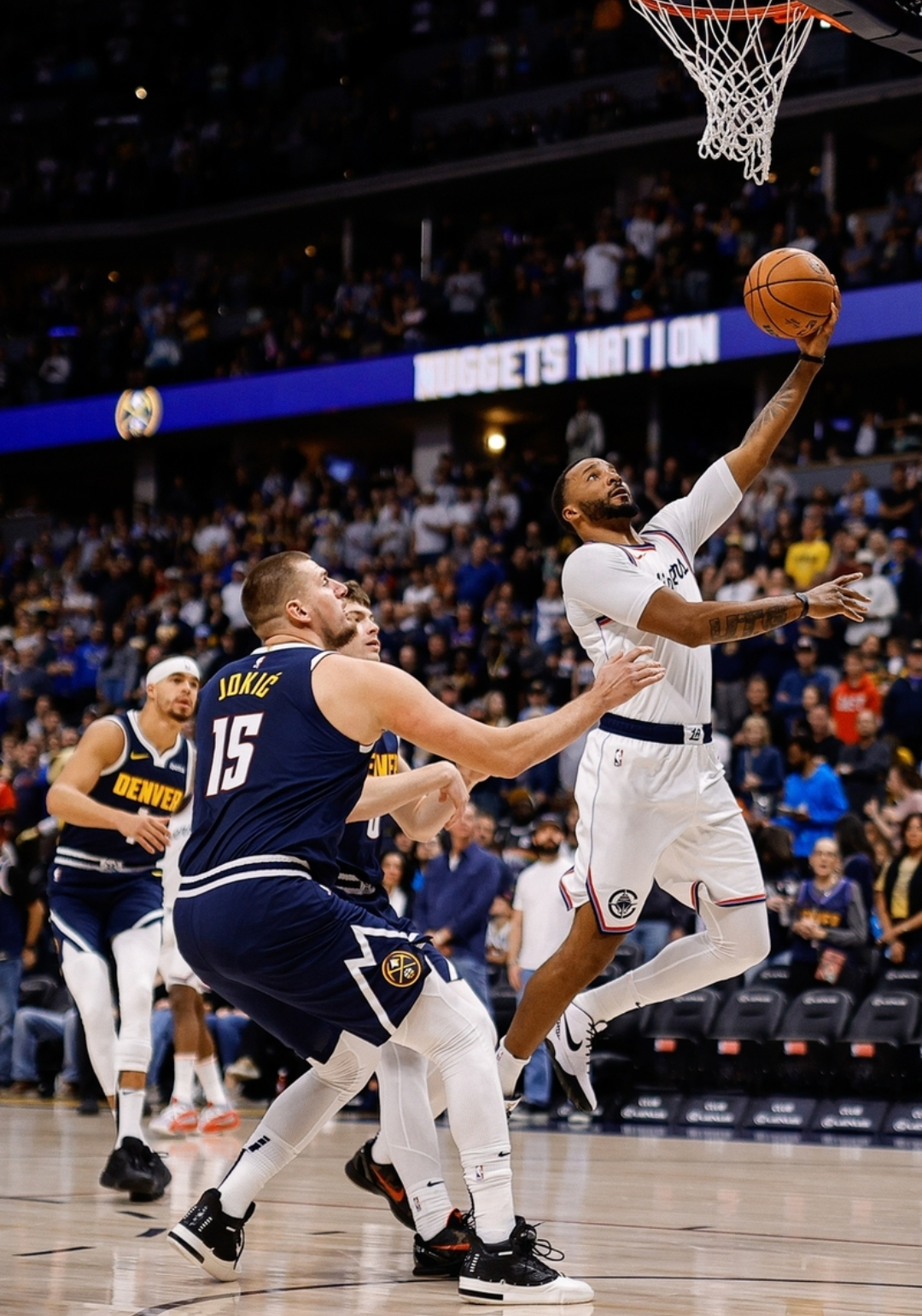 篮网鏖战马刺，约基奇带队取胜的简单介绍